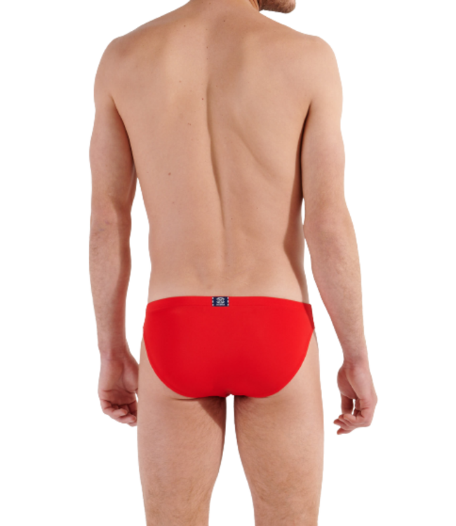 HOM Nautical Cup Swim Micro Briefs Red