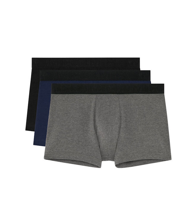 HOM Tonal Pack #2 Boxer Briefs 3P Black Navy Grey