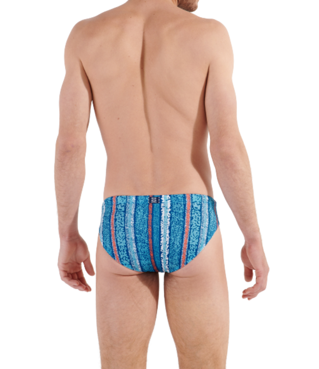 HOM Harrisson Swim Mini Briefs Turquoise-Print