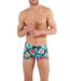 HOM Dino Swim Shorts Turquoise-Print