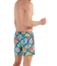 HOM Dino Beach Boxer Turquoise-Print