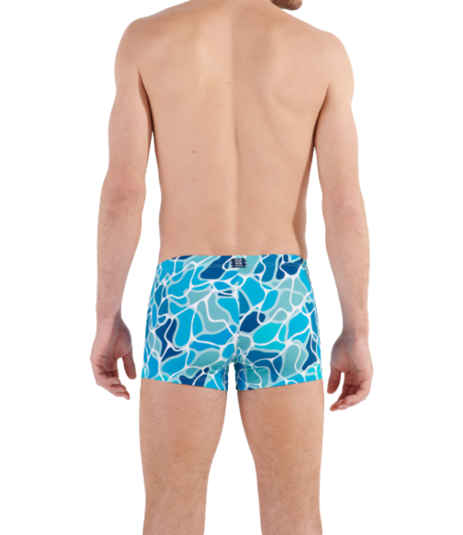 HOM Alain Swim Shorts Blue-Print