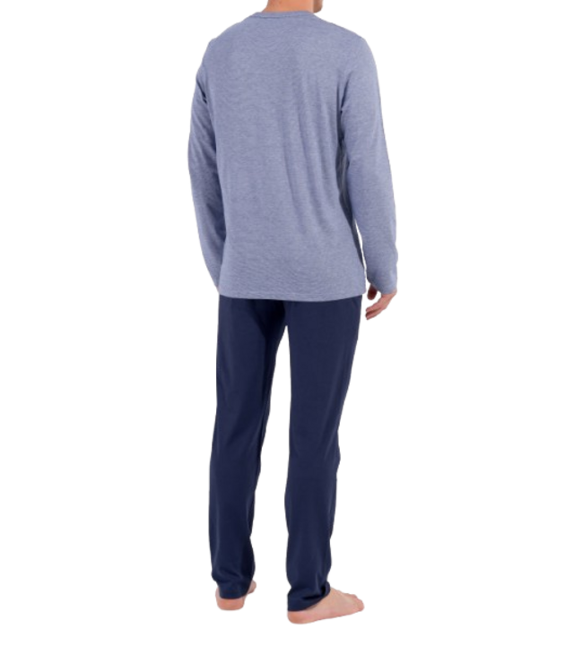 HOM Modal Comfort Long Pyjama Navy