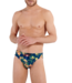 HOM Flamingo Swim Mini Briefs Navy-Print