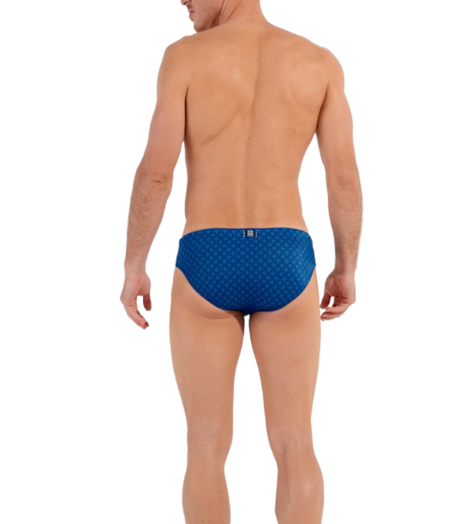 HOM Hendaye Swim Mini Briefs Blue Print