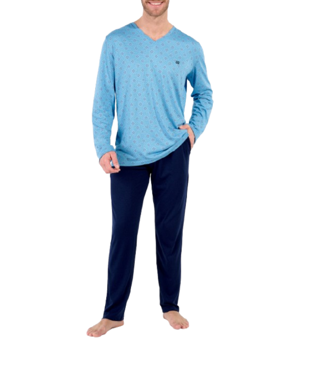 Herren Pyjamas lang – Komfort und Wärme für jede Nacht
