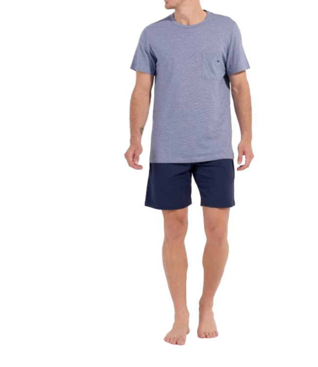 Herren kurze Pyjamas – leicht, bequem und stilvoll schlafen