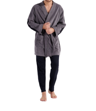 HOM Preston Bathrobe Grey