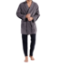 HOM Preston Bathrobe Grey