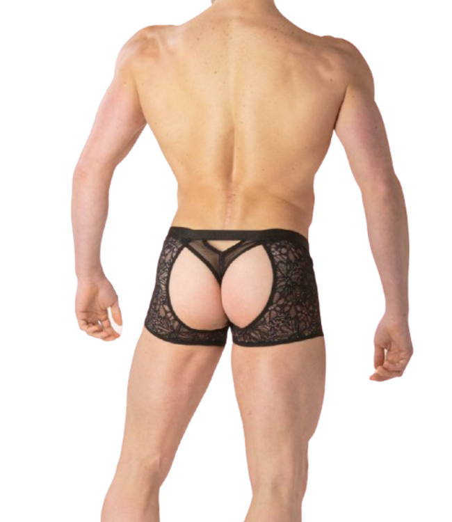 WOH Pure Seduction Boxer String Black