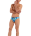 HOM Tartane Swim Mini Briefs Blue Print