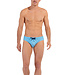 HOM Espelette Swim Mini Briefs Turquoise Print