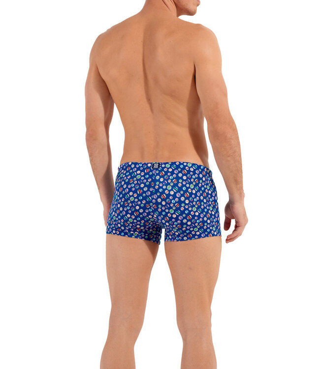 HOM Socoa Swim Shorts Navy Print