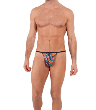 HOM Willy G-String Multico Print