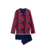 HOM Bouquet Long Sleepwear Bordeaux Print