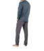 HOM Aloys Long Pyjama Dark Grey Print