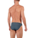 HOM Aloys Comfort Micro Briefs Dark Grey Print