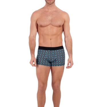 HOM Aloys Boxer Briefs Dark Grey Print