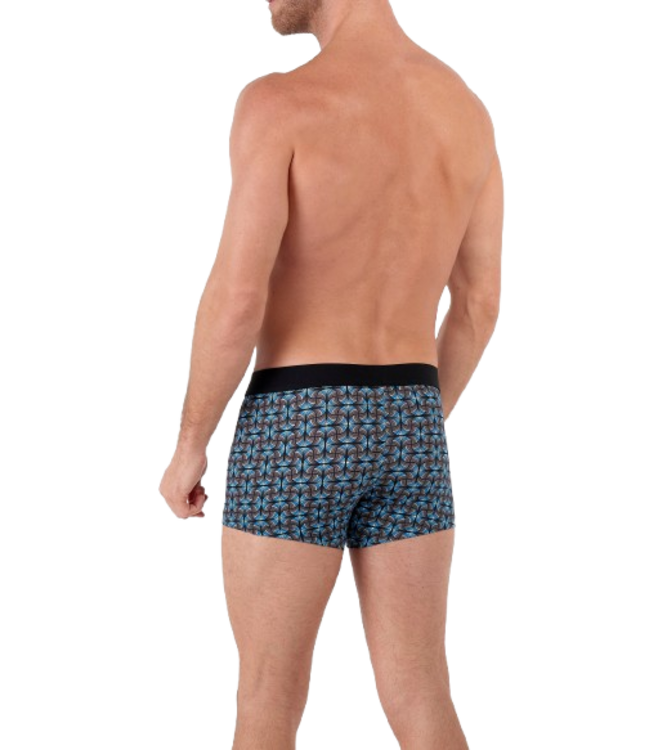 HOM Aloys Boxer Briefs Dark Grey Print