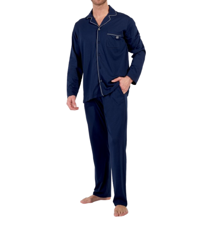 HOM Rafael Long Sleepwear Navy
