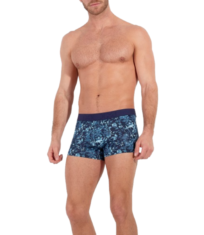 HOM Compiegne Boxer Briefs Navy Print