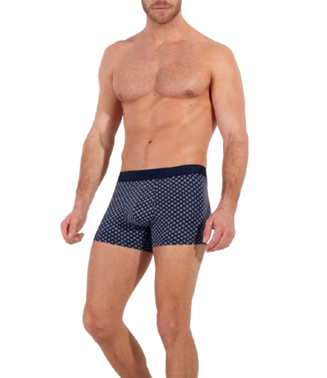 HOM John #2 Boxer Briefs 3P Navy-Print Navy Navy