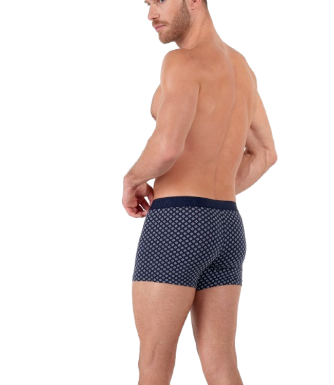 HOM John #2 Boxer Briefs 3P Navy-Print Navy Navy