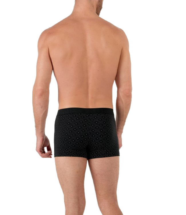 HOM Neels #2 Boxer Briefs HO1 2P Black Black-Print