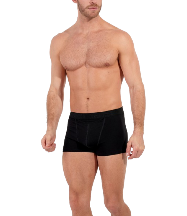 HOM Neels #2 Boxer Briefs HO1 2P Black Black-Print