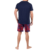 HOM Bouquet Short Sleepwear Bordeaux