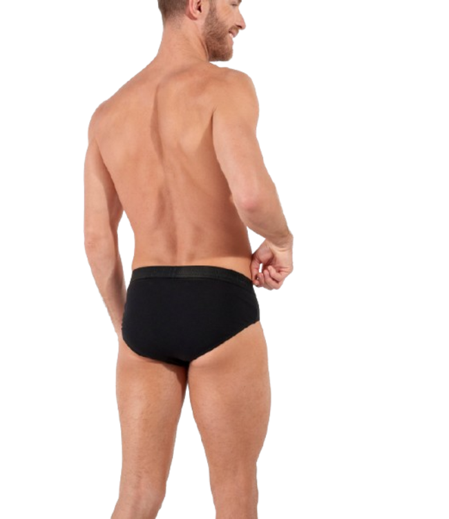 HOM Neels #2 Mini Briefs HO1 2P Black Black-Print
