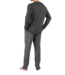 HOM Waldorf Long Sleepwear Grey Print