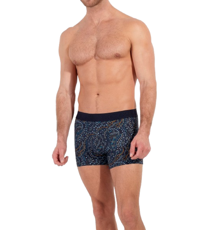 HOM Fontainebleau Boxer Briefs Navy Print