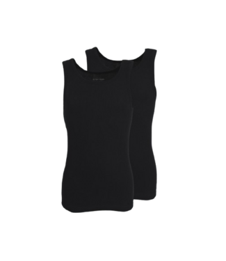 TOM TAILOR Montana Tanktop 2P Black
