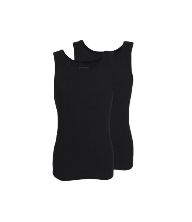 TOM TAILOR Montana Tanktop 2P Black