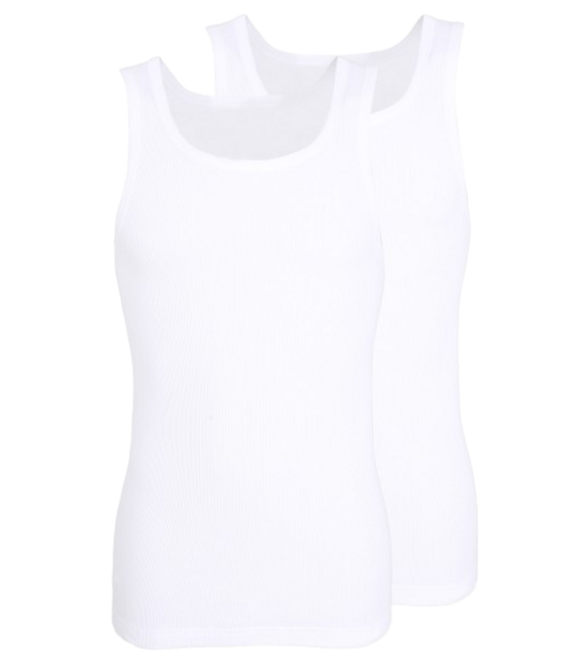 TOM TAILOR Montana Tanktop 2P White