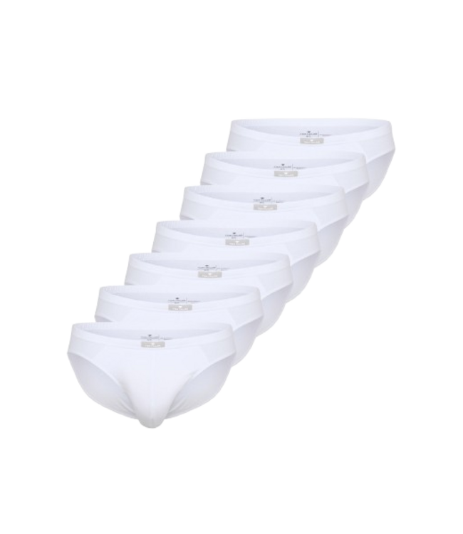 TOM TAILOR Texas Mini Briefs 7P White Light Solid
