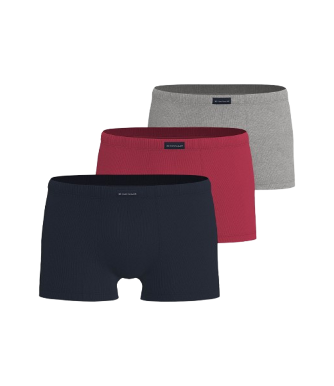 TOM TAILOR Colorado Trunk 3P Melange Red Navy