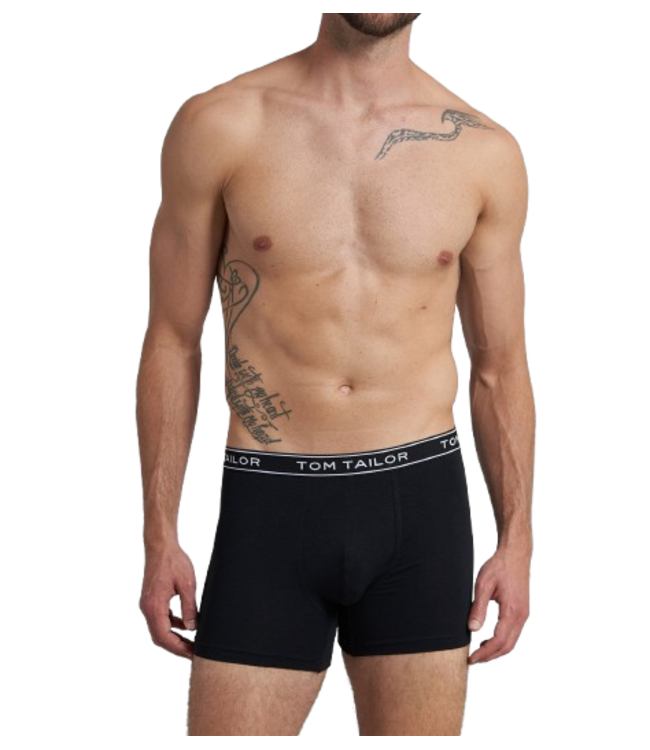 TOM TAILOR Buffer Long Pants 3P Black-Black-Black
