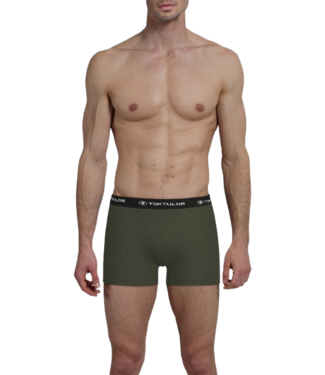 TOM TAILOR Buffer Trunk 3P Green-Dark-Melange