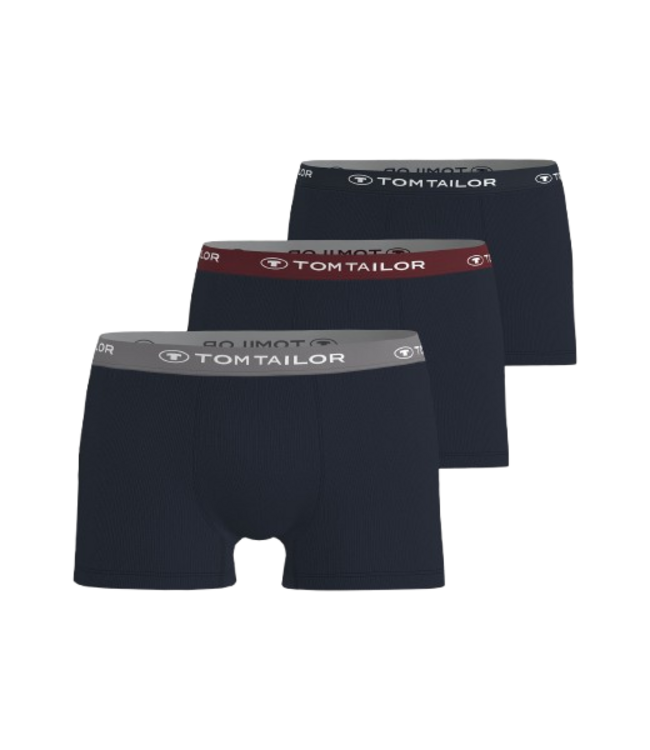 TOM TAILOR Buffer Trunk 3P Blue Dark Multicolor