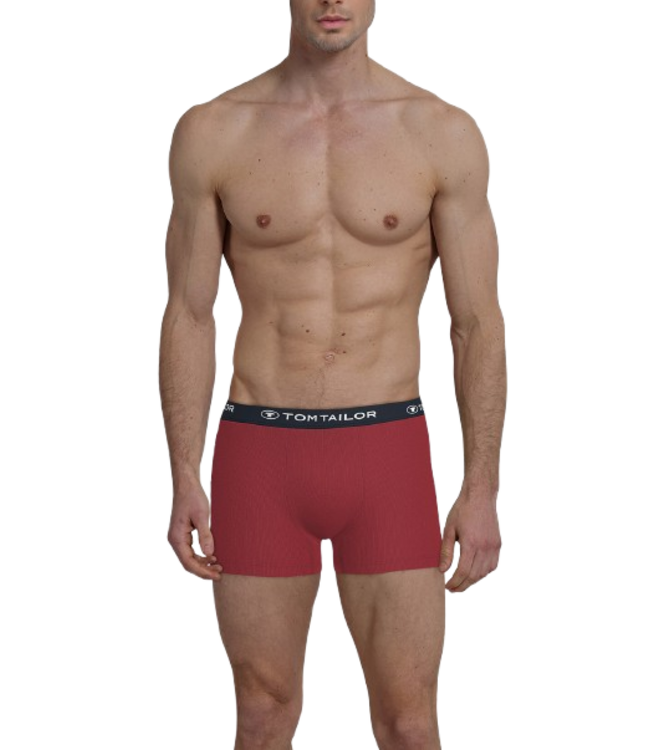 TOM TAILOR Buffer Trunk 3P Red-Medium-Solid