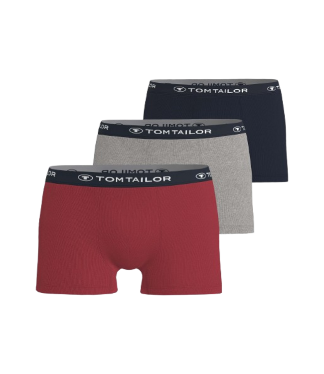 TOM TAILOR Buffer Trunk 3P Red Medium Solid