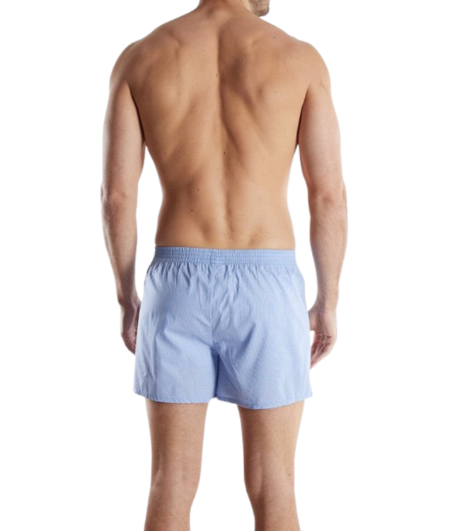 TOM TAILOR Dakota Boxer Shorts 2P Blue Light Check