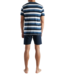 CECEBA Melbourne Short Sleepwear Blue Medium Horizontal Stripes