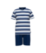 CECEBA Melbourne Short Sleepwear Blue Medium Horizontal Stripes