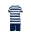 CECEBA Melbourne Short Pyjama Blue Medium Horizontal Stripes