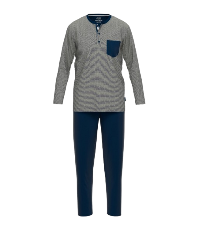 CECEBA Seoul Long Sleepwear Navy Blazer