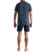 CECEBA Philadelphia Short Sleepwear Blue Dark Horizontal Stripes