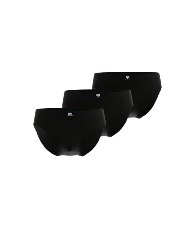 CECEBA Konvex Briefs 3P Black Dark Solid